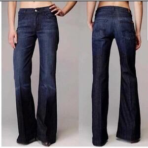 7 For All Mankind Ginger Midrise Flare Jeans Size 32